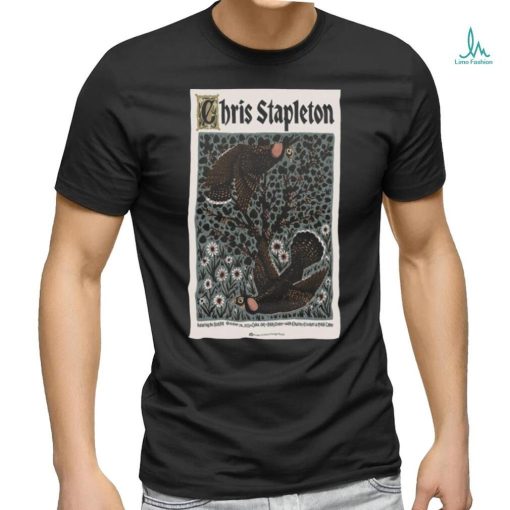 Official chris Stapleton Bok Center Tulsa, OK Event Poster October 26, 2023 shirt