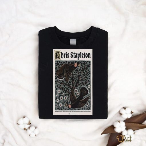 Official chris Stapleton Bok Center Tulsa, OK Event Poster October 26, 2023 shirt