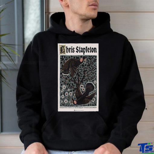 Official chris Stapleton Bok Center Tulsa, OK Event Poster October 26, 2023 shirt