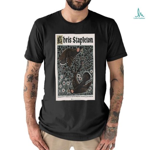 Official chris Stapleton Bok Center Tulsa, OK Event Poster October 26, 2023 shirt