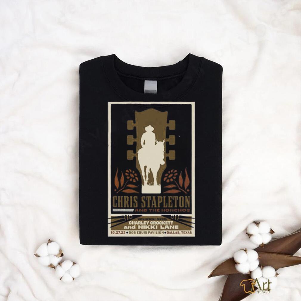 Official chris Stapleton October 27, 2023 Dos Equis Pavilion Dallas, TX Poster shirt Official chris Stapleton October 27, 2023 Dos Equis Pavilion Dallas, TX Poster shirt