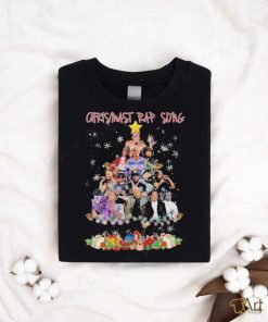 Official christmas Rap Songs pine tree merry christmas Shirt