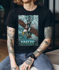 Official commanders vs eagles october 1 2023 Lincoln financial field poster shirt