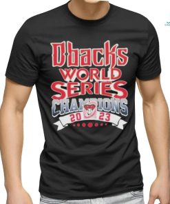 Official d backs 2023 World Series Champions Arizona Diamondbacks T shirts