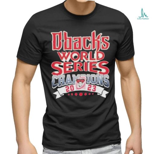 Official d backs 2023 World Series Champions Arizona Diamondbacks T shirts