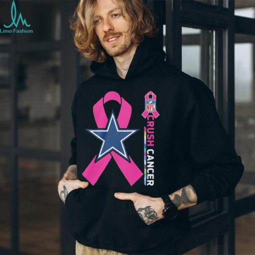 Official dallas Cowboys crush cancer NFL collections shirt