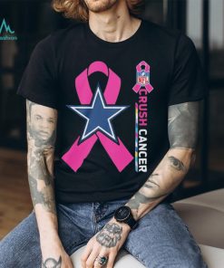 Official dallas Cowboys crush cancer NFL collections shirt