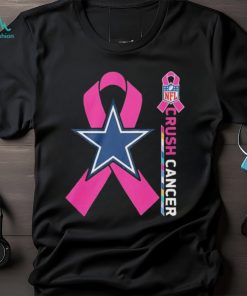Official dallas Cowboys crush cancer NFL collections shirt