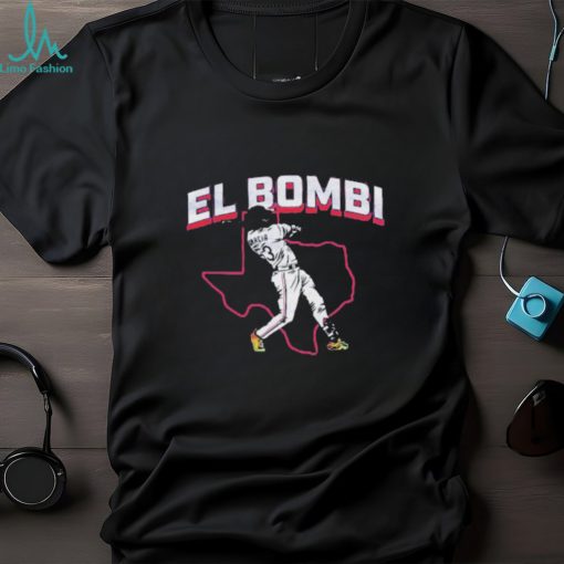 Official el Bombi Adolis García Texas Rangers T Shirt