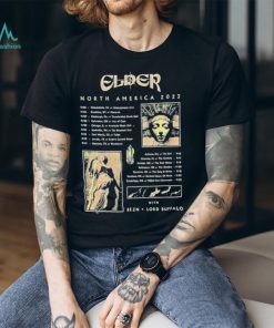 Official elder North America With Rezn Lord Buffalo Tour 2023 T Shirt