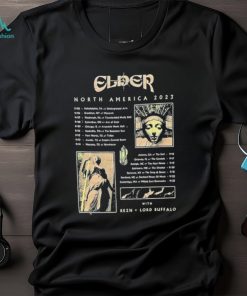Official elder North America With Rezn Lord Buffalo Tour 2023 T Shirt