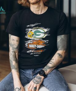 Official green Bay Packers Motor Harley Davidson 2023 Shirt