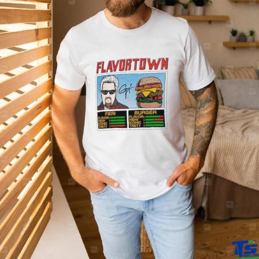 Official hollywood icons homage flavortown jam tri blend shirt