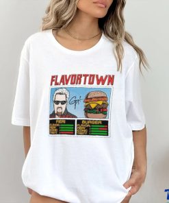 Official hollywood icons homage flavortown jam tri blend shirt