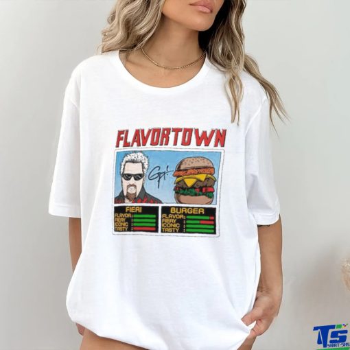 Official hollywood icons homage flavortown jam tri blend shirt