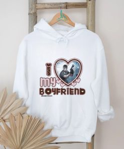 Official i Love My Boyfriend Leon Kennedy Resident Evil shirt