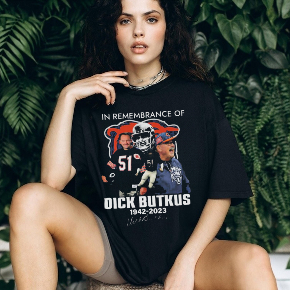 Official in remembrance of dick butkus 1942 2023 signature shirt Official in remembrance of dick butkus 1942 2023 signature shirt