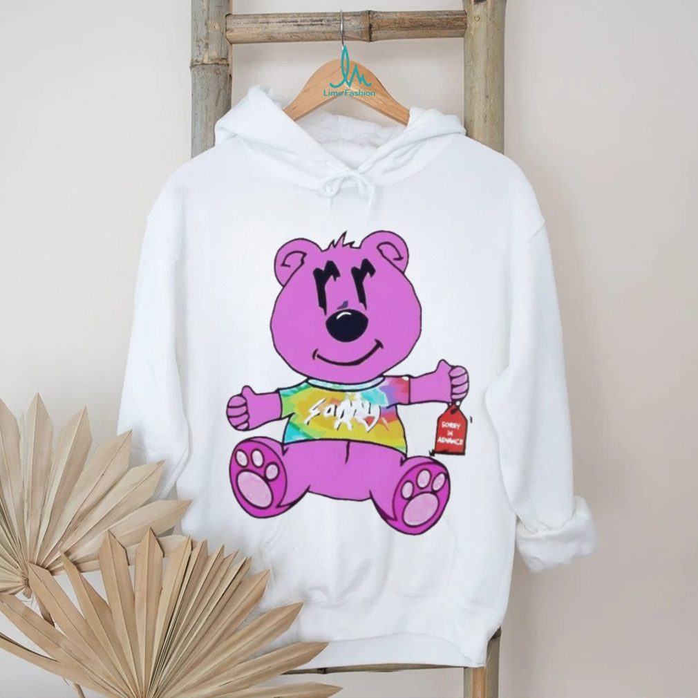 Joe Burrow bear sorry in advance shirt, hoodie, sweater, long sleeve and  tank top