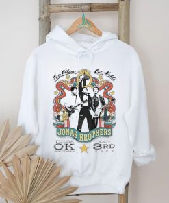 Official jonas brothers tulsa 2023 concert shirt