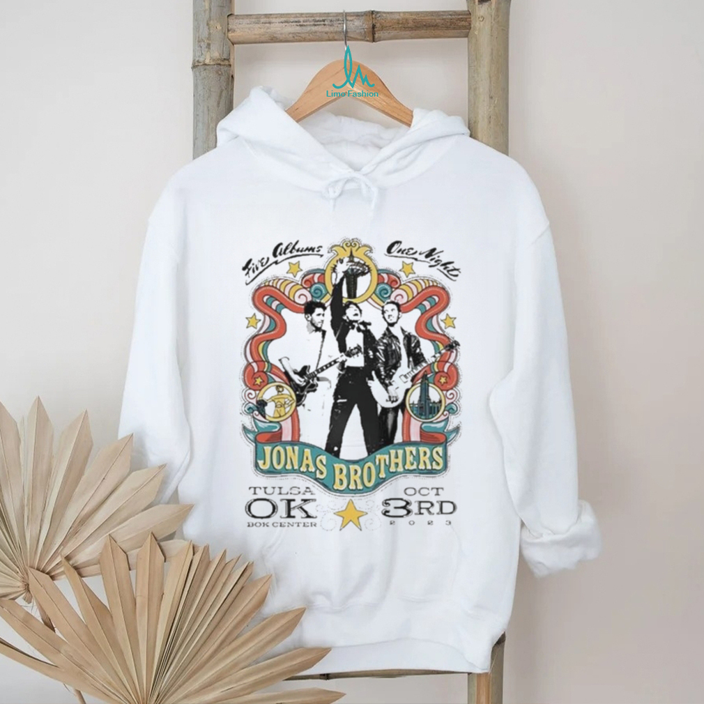Official jonas brothers tulsa 2023 concert shirt Official jonas brothers tulsa 2023 concert shirt
