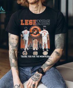 Denver Broncos Legends Thanks For The Memories Navy T-Shirt