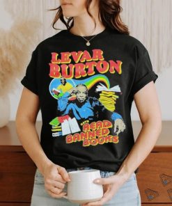 Official levar Burton Says Read Banned Books T Shirt Limotees