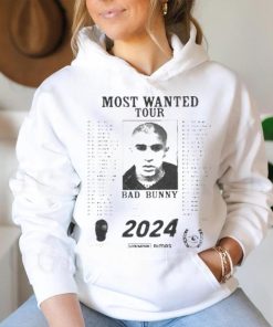 Official most Wanted Tour Bad Bunny 2024 Shirt