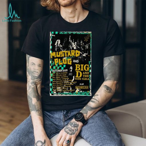Official mustard Plug 6th 15th Oct, 2023 Event Limited Poster shirt