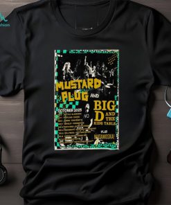 Official mustard Plug 6th 15th Oct, 2023 Event Limited Poster shirt