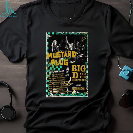 Official mustard Plug 6th 15th Oct, 2023 Event Limited Poster shirt