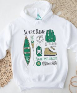 Official notre Dame Fighting Irish Comfort Wash Camping Trip T Shirt