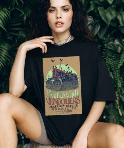 Official november 22 2023 joshua ray walker and vandoliers concert longhorn ballroom Dallas Texas poster shirt