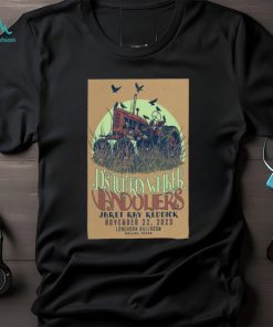 Official november 22 2023 joshua ray walker and vandoliers concert longhorn ballroom Dallas Texas poster shirt