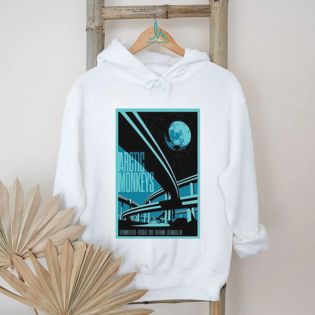 Official oct 1 2023 arctic monkeys tour los angeles ca poster shirt Official oct 1 2023 arctic monkeys tour los angeles ca poster shirt