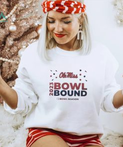 Official ole Miss Rebels 2023 Bowl Bound Bow Season Logo T Shirts