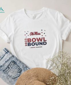 Official ole Miss Rebels 2023 Bowl Bound Bow Season Logo T Shirts