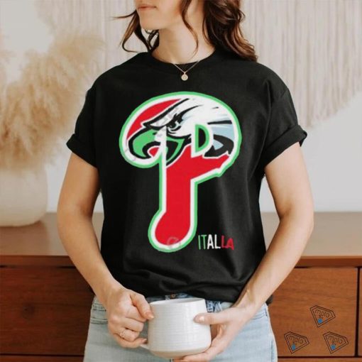 Official philly Philadelphia Phillies And Philadelphia Eagles Logo shirt
