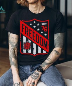 Official since 76 freedom usa flag shirt