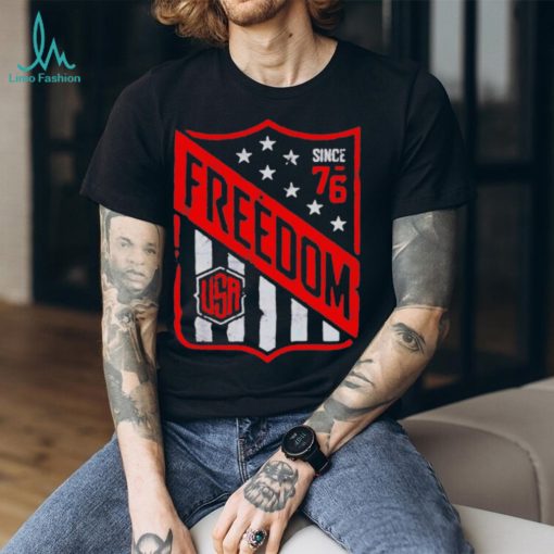 Official since 76 freedom usa flag shirt