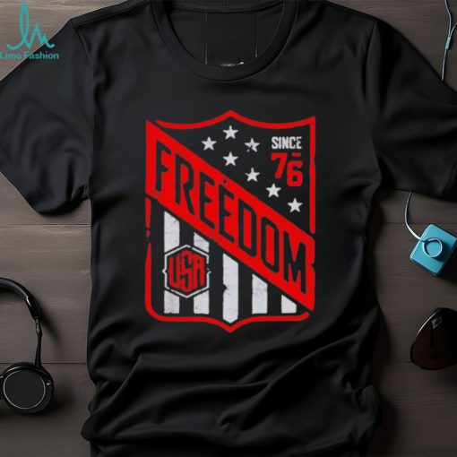 Official since 76 freedom usa flag shirt