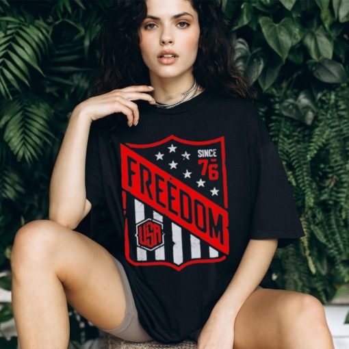 Official since 76 freedom usa flag shirt