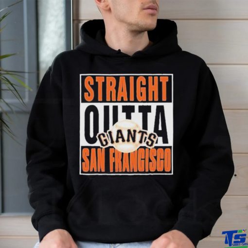 Official straight Outta San Francisco Giants T Shirt