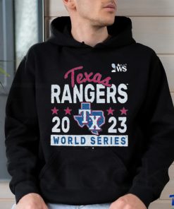 Official texas Rangers 2023 World Series Participant Knuckle Ball Shirt