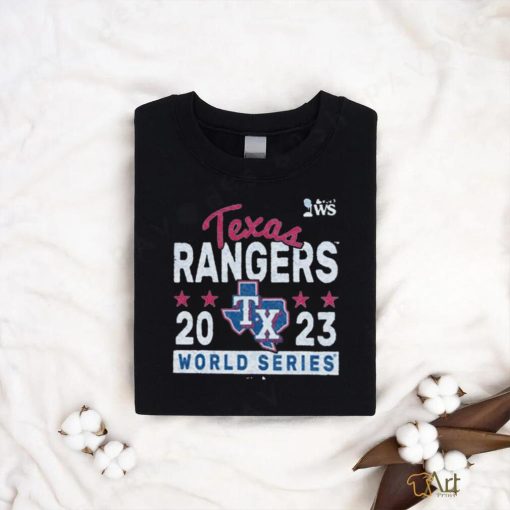 Official texas Rangers 2023 World Series Participant Knuckle Ball Shirt