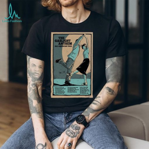 Official the Gaslight Anthem American Tour Fall 2023 shirt