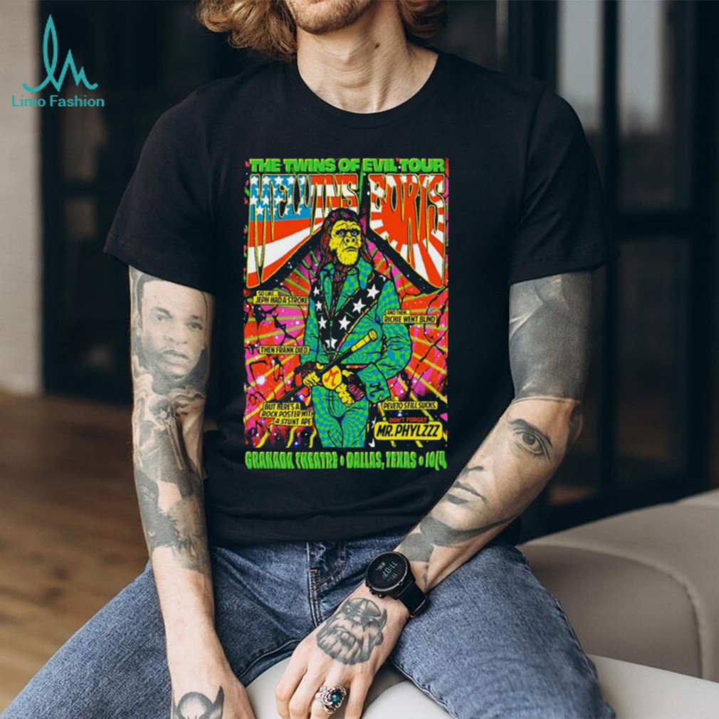 Official the melvins october 4 2023 granda theatre Dallas Texas poster shirt Official the melvins october 4 2023 granda theatre Dallas Texas poster shirt