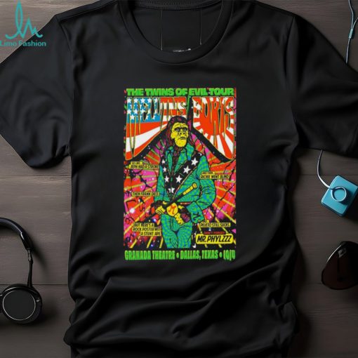 Official the melvins october 4 2023 granda theatre Dallas Texas poster shirt