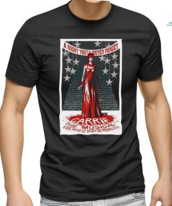Official the mooore theater carrie the musical carrie the musical poster shirt
