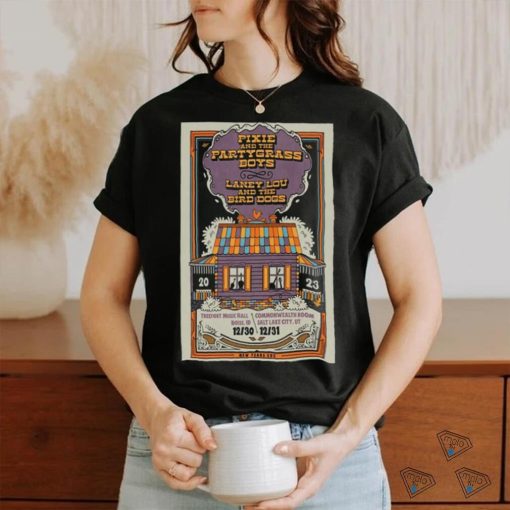 Official tour 2023 pixie and the partygrass boys laney lou and the bird dogs dec poster shirt