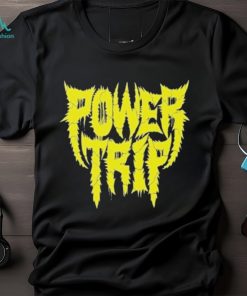 Official yellow Power Trip T Shirts